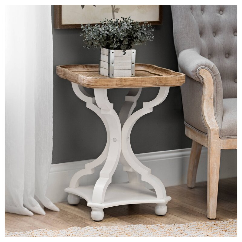 Ophelia & Co. Kesha Tray Top End Table & Reviews Wayfair